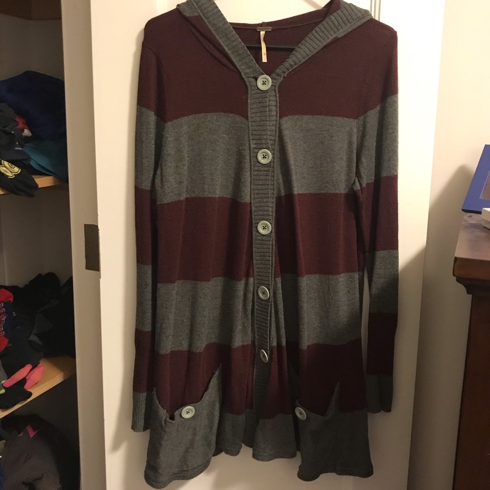 Free People hoodie sweater